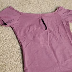 Express keyhole crop top